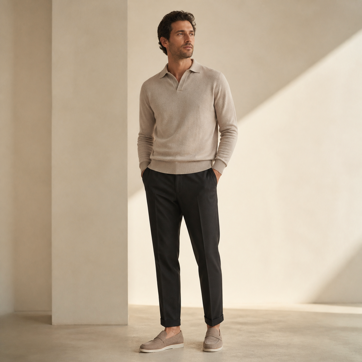 Contemporary men's clothing