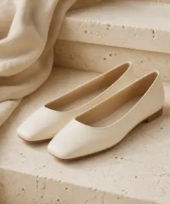 Leather Ballet Flats