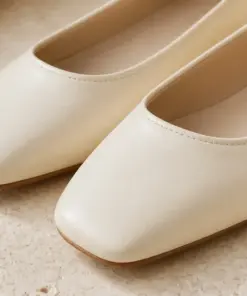 Alternative view of Leather Ballet Flats