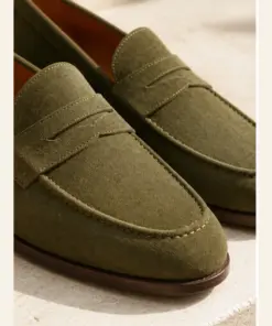 Alternative view of Suede Penny Loafers