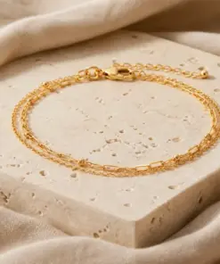 Layered Chain Bracelet - Image 3