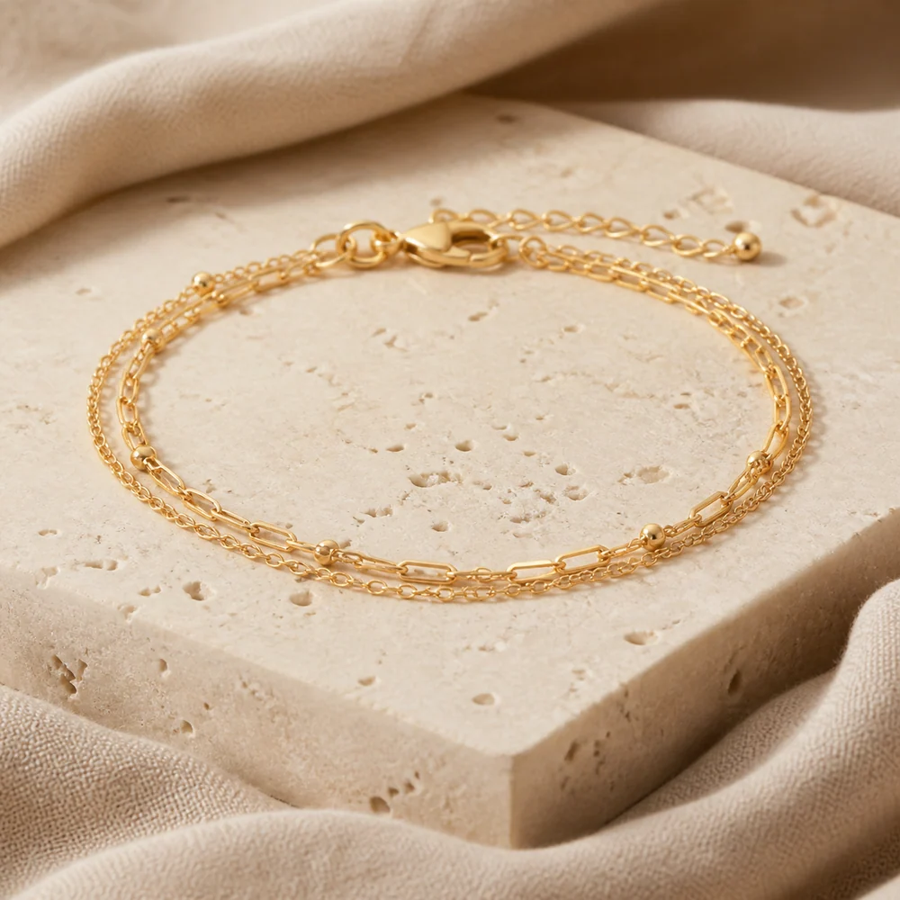 Layered Chain Bracelet