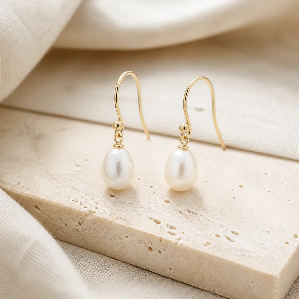 Pearl Drop Earrings