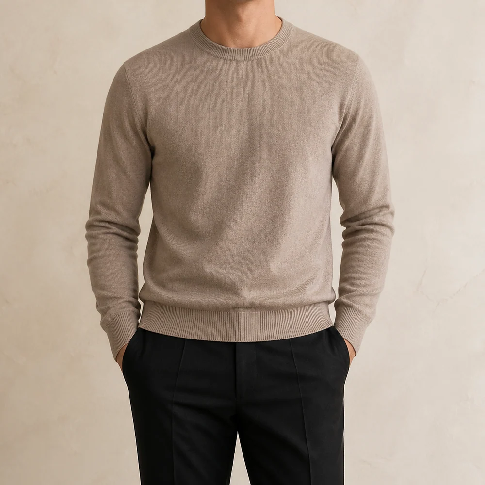 Lightweight Knit Crewneck