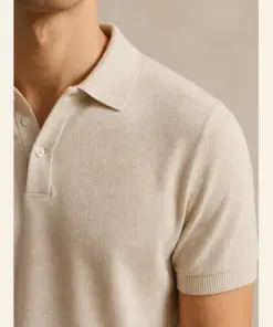 Alternative view of Textured Cotton Polo