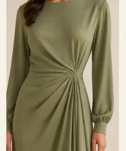 Alternative view of Draped Midi Dress