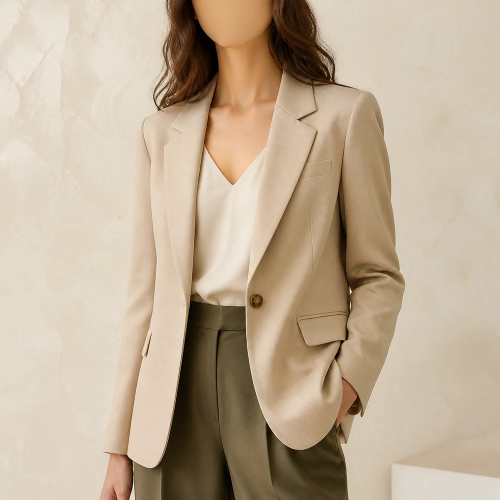 Soft-Tailored Blazer